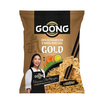 Zupa błyskawiczna o smaku kurczaka GOLD 65g GOONG Inny producent
