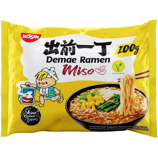 Zupa makaronowa Demae Ramen o smaku miso 100g - Nissin Nissin