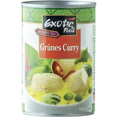 Zupa Zielone curry 400ml gotowa w kilka minut Exotic Food aromatyczna zupa Inna marka