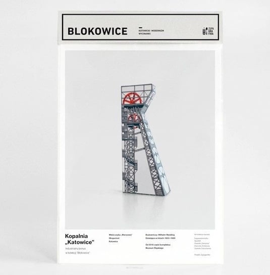 Zupagrafika, zestaw konstrukcyjny  Blokowice Katowicki Modernizm Kopalnia Katowice Zupagrafika