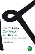Zur Frage der Gesetze Kafka Franz