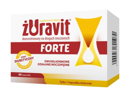 Żuravit Forte, suplement diety, 60 kapsułek Herbapol