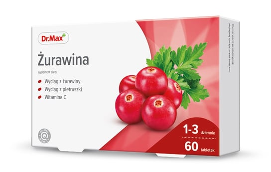 Żurawina Dr.Max, suplement diety, 60 tabletek Dr.Max