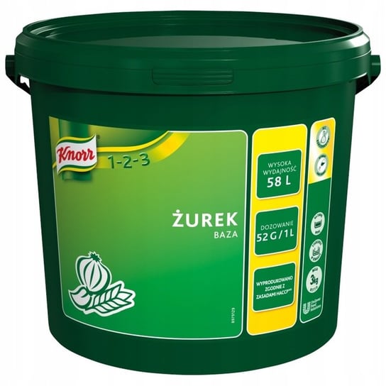 Żurek Knorr WIADRO 3 kg Knorr
