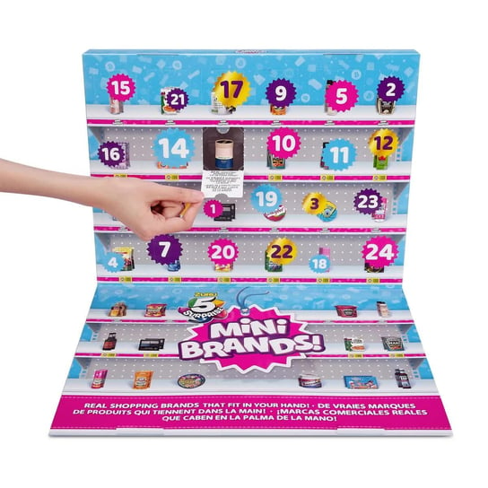 Zuru 25 Surprise Toy Mini Brands Niespodzianki Suprise Kalendarz Adwentowy 5 Surprise
