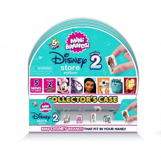 Zuru, 5 Surprise, Figurki Mini Brands Skrzynka Kolekcjonerska Sklep Disneya 5 Surprise