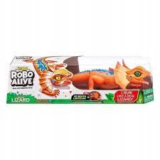ZURU ROBO ALIVE Robo Alive Lurking Lizard Battery- pomarańczowa Inna marka