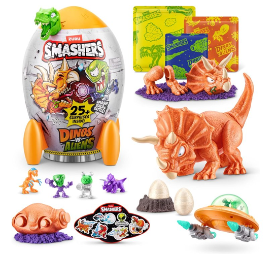 ZURU Smashers Dino vs Aliens Kosmici kontra Triceratops - 74141 - ZURU ...