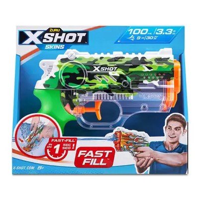 Zuru, X-Shot wyrzutnia wodna Fast-Fill Skins Nano X-Shot