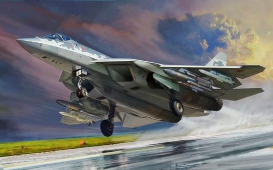Zvezda, model plastikowy Sukhoi Su-57 ZVEZDA