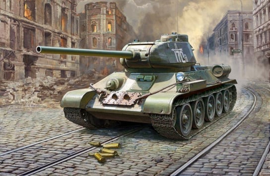 Zvezda, model plastikowy T34/85 Soviet Medium Tank ZVEZDA