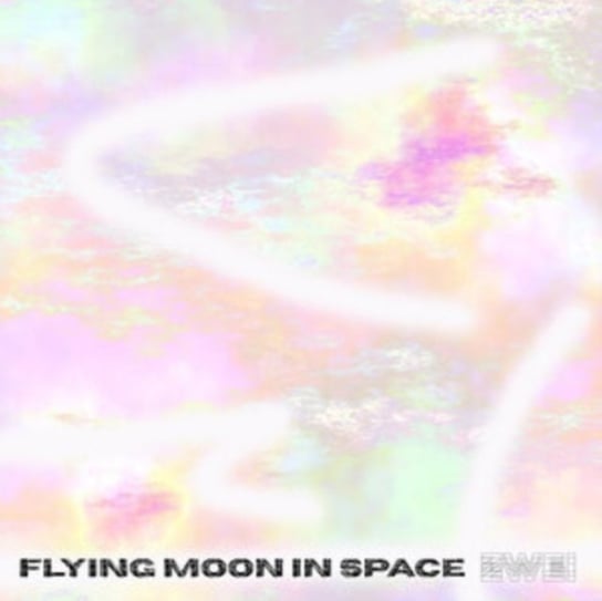 Zwei Flying Moon In Space