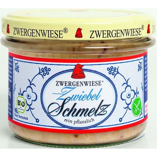 Zwergenwiese, smalczyk wegański z cebulką bio, 165 g Zwergenwiese
