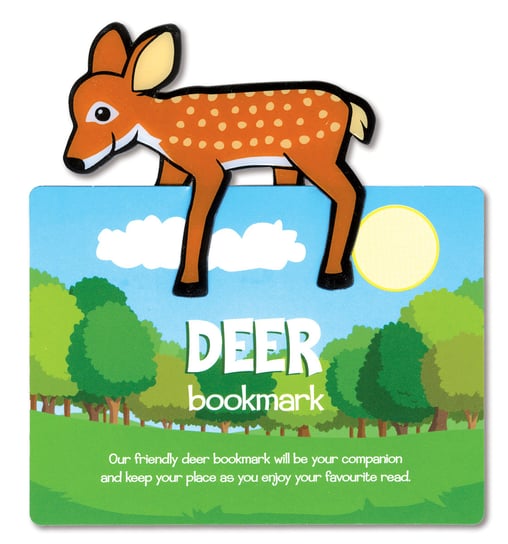 Zwierzęca zakładka do książki - Deer - Jeleń IF