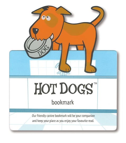 Zwierzęca zakładka do książki - Hot Dogs - Pies Paddy IF