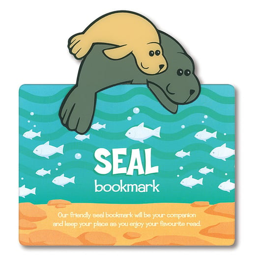 Zwierzęca zakładka do książki - Seal - Foka IF