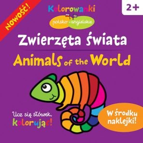 Zwierzęta świata. Kolorowanki polsko-angielskie Creative Way