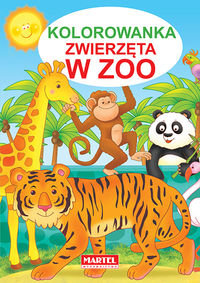 Zwierzęta w ZOO. Kolorowanka Żukowski Jarosław