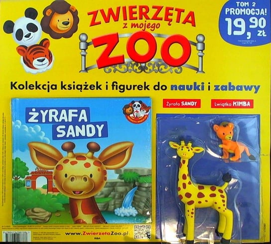 Zwierzęta z Mojego ZOO. Żyrafa Sandy i Lwiątko Kimba Nr 2 Burda Media Polska Sp. z o.o.