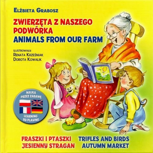 Zwierzęta z naszego podwórka. Fraszki i ptaszki, jesienny stragan Grabosz Elżbieta