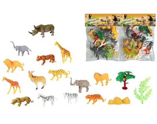 Zwierzęta Zoo 7 Sztuk Zabawka Dla Dzieci Trifox