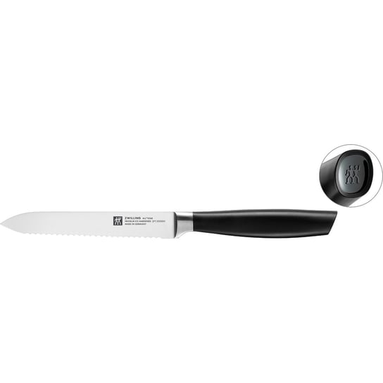 Zwilling, Nóż uniwersalny 13 cm czarny Zwilling