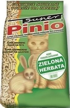 Żwirek BENEK Pinio, zielona herbata, 10 l Benek