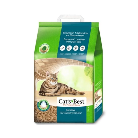 Żwirek Cats Best Sensitive (Green Power) 20l Cat's Best