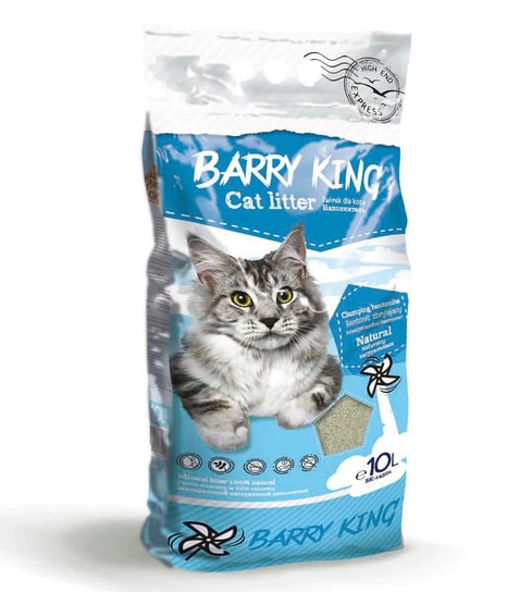 Żwirek dla kota BARRY KING BK-14501 bentonit naturalny 10 l Barry King