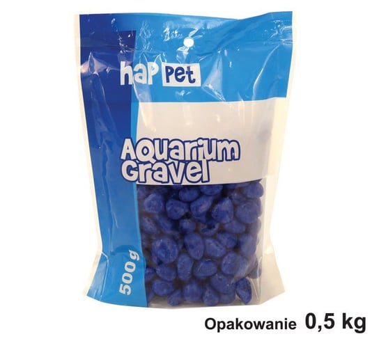 Żwirek do akwarium Happet niebieski 0.3cm 0.5kg Inny producent