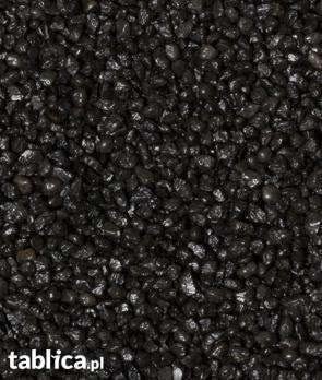 Żwirek kwarcowy czarny 1,4-2mm idealnie czysty Inny producent