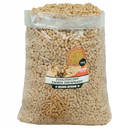 Żwirek Uniwersalny Bezpiec Pellet Kota Królika Świnki Morskiej Gryzoni 15kg Inna marka