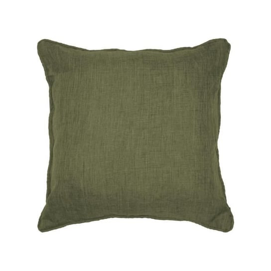 Zwykła poduszka lamówkowa Chambray Newton Khaki 40 x 40 cm Inna marka