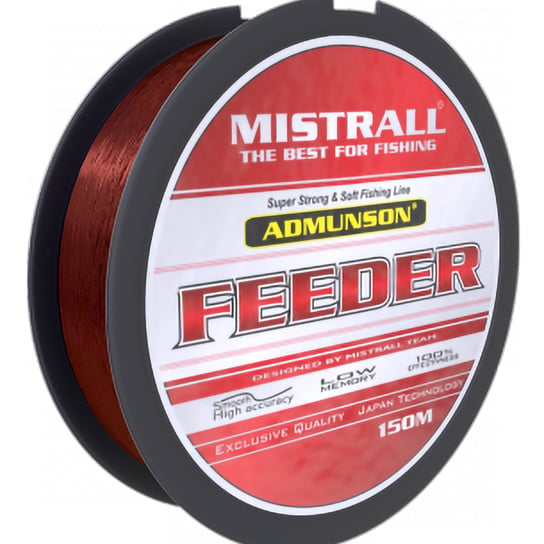 ŻYŁKA METHOD FEEDER MOCNA MISTRALL ADMUNSON FEEDER RED 0,18 MM 150 M Mistrall