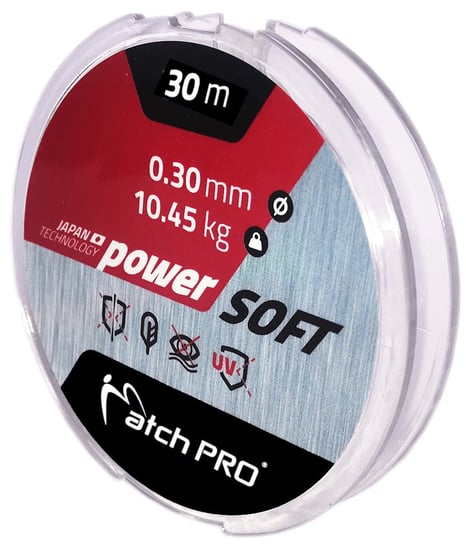 Żyłka Przyponowa MatchPro Power Soft 30m 0.14mm Match Pro