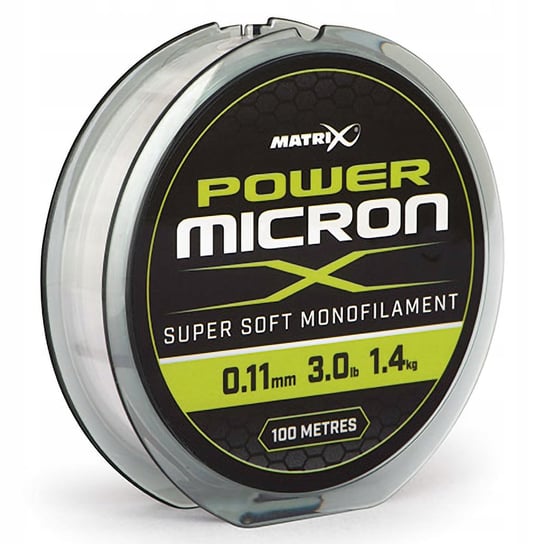 Żyłka Przyponowa Matrix Power Micron X 0.11 Mm 100 M Matrix