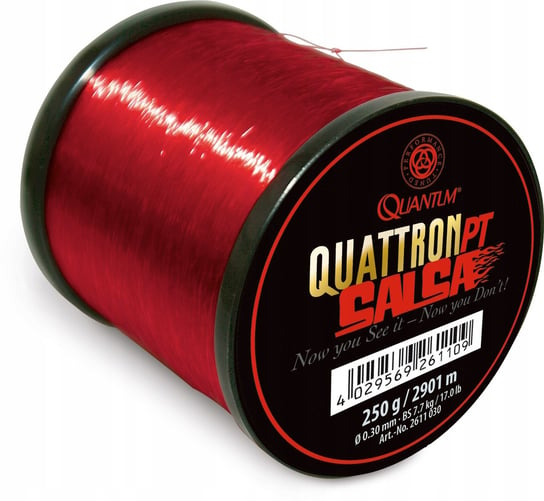 Żyłka Quantum Salsa 0,30Mm 2901M Czerwony Hit! Quantum