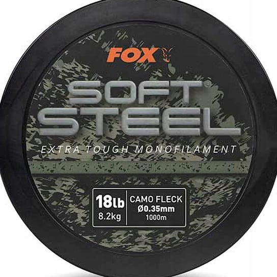 ŻYŁKA RZUTOWA MONOFILAMENT FOX SOFT STEEL FLECK CAMO 18LB 0.35MM X 1000M Fox