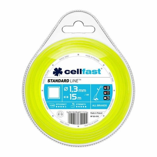 ŻYŁKA TNĄCA CELL-FAST 2.7*15m/KW. Cellfast