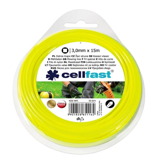 Żyłka tnąca CELLFAST 35014, kwadrat Cellfast