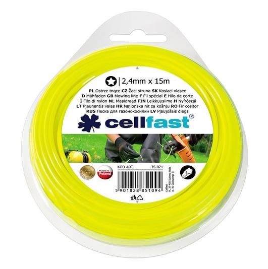 Żyłka tnąca CELLFAST C35-021, gwiazdka Cellfast