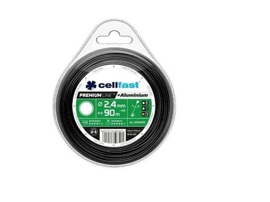 Żyłka tnąca CELLFAST Premium, 2,4x90 m Cellfast