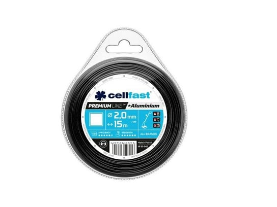 Żyłka tnąca CELLFAST Premium, 2x15 m Cellfast