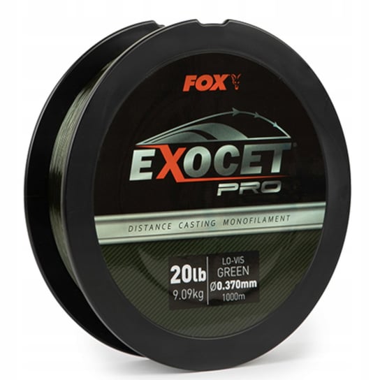 ŻYŁKA TONĄCA FOX EXOCET PRO LV GREEN 20 LS 1000 M Fox