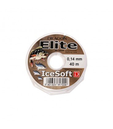 Żyłki Dragon Elite Icesoft 40m 0,14 mm DRAGON