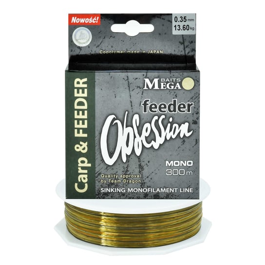 Żyłki Dragon Megabaits Obsession Carp&Feeder 300M 0,35 Mm DRAGON