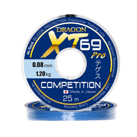 Żyłki Dragon Xt69 Pro Competition 125M 0,08 Mm DRAGON