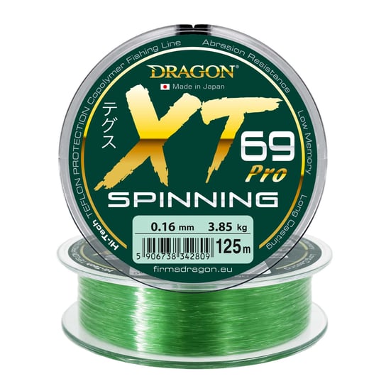 Żyłki Dragon Xt69 Pro Spinning 125M 0,16 Mm DRAGON