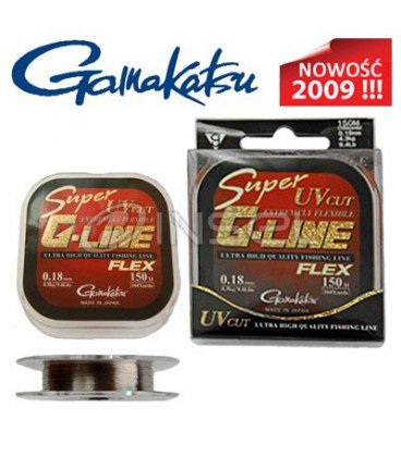 Żyłki Gamakatsu G-Line Flex 150m 0,33 mm Gamakatsu