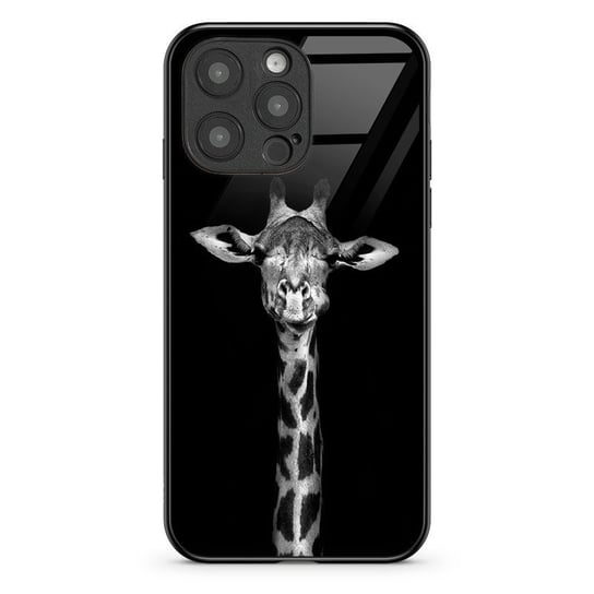 Żyrafa W Czerni - Iphone 13 Pro Max Etui Szklane [Tif 57A] PieceofCase